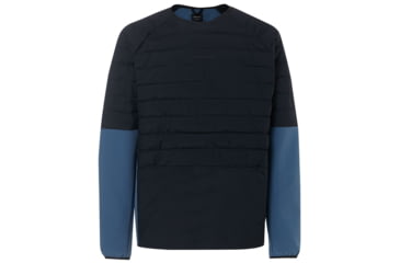 Image of Oakley SI Crewneck Quilted Utility Jacket - Mens, Blackout, Extra Large, 472413-02E-XL