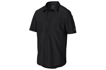 Image of Oakley SI Efficiency Short Sleeve Shirt, Jet Black, Small 401696-01K-SM