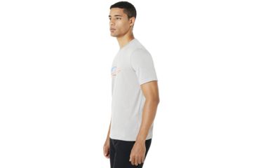 Image of Oakley SI Ellipse Usa Ss - Mens, Granite Heather, 2XL, 457355-24L-XXL