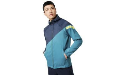 Image of Oakley SI Enhance Double Hoodie Jacket - Mens, Petrol, Extra Small, 412721-9PE-XS