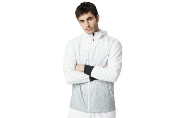 Image of Oakley SI Enhance Wind Hoody Graphic 9.0 - Mens, White, 2XL, 412723-100-XXL
