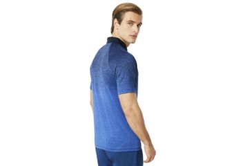 Image of Oakley SI Four Jack Gradient Polo - Mens, Flash Blue, 3XL, 434315-6FA-XXXL