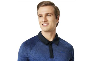 Image of Oakley SI Four Jack Gradient Polo - Mens, Flash Blue, 3XL, 434315-6FA-XXXL