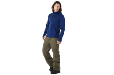 Image of Oakley SI Hooded Scuba Fleece - Mens, Dark Blue, Medium, 461639-609-M