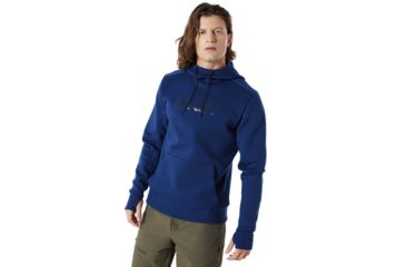 Image of Oakley SI Hooded Scuba Fleece - Mens, Dark Blue, Medium, 461639-609-M