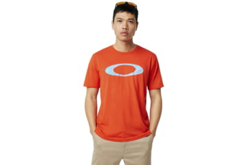 Image of Oakley SI Legacy Ellipse Tee - Men's, Fire Red, Medium, 457553-4FR-M