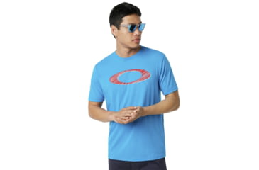 Image of Oakley SI Legacy Ellipse Tee - Mens, Hawaiian Blue, 3XL, 457553-6HB-XXXL