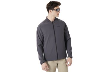 Image of Oakley SI Reversible Hybrid Jacket Bubba - Mens, Forged Iron, Extra Large, 412617-24J-XL