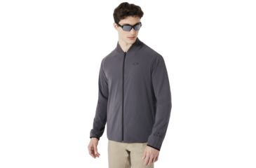 Image of Oakley SI Reversible Hybrid Jacket Bubba - Mens, Forged Iron, Extra Large, 412617-24J-XL