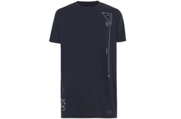Image of Oakley SI Rsqd18 Veil Ss Tee - Mens, Blackout, 2XL, 434256-02E-XXL