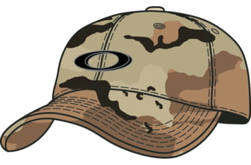 Image of Oakley SI Tincan Cap - Mens, Camo Desert, Small/Medium, 911545-9H1-S/M