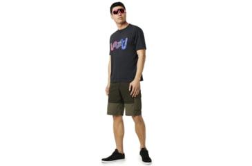 Image of Oakley SI Vertigo Oakley Tee - Mens, Blackout, 2XL, 457521-02E-XXL