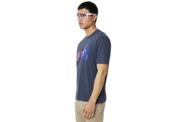 Image of Oakley SI Vertigo Oakley Tee - Mens, Foggy Blue, 2XL, 457521-6FB-XXL