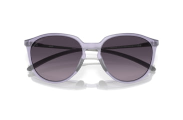 Image of Oakley Sielo Sunglasses, Matte Transparent Lilac, PRIZM Grey Gradient, PRIZM Grey Gradient, OO9288-0657