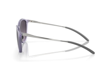 Image of Oakley Sielo Sunglasses, Matte Transparent Lilac, PRIZM Grey Gradient, PRIZM Grey Gradient, OO9288-0657