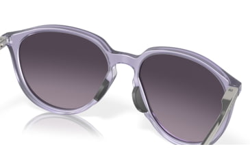 Image of Oakley Sielo Sunglasses, Matte Transparent Lilac, PRIZM Grey Gradient, PRIZM Grey Gradient, OO9288-0657