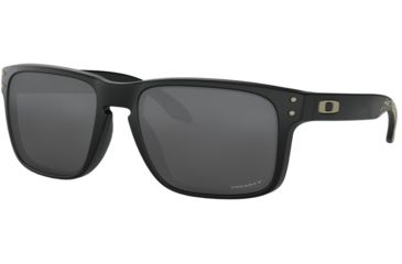 Image of Oakley Standard Issue Holbrook American Heritage Collection Sunglasses, Matte Black w/Prizm Black, OO9102-J255
