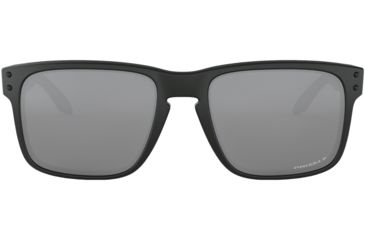 Image of Oakley Standard Issue Holbrook BlackStandard Issuede Collection Sunglasses, Matte Black w/Prizm Black Polar, OO9102-G055