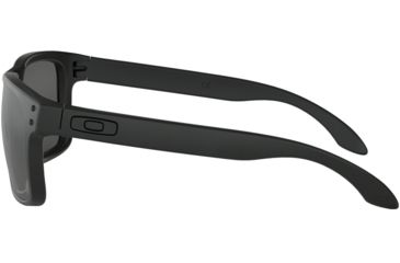 Image of Oakley Standard Issue Holbrook BlackStandard Issuede Collection Sunglasses, Matte Black w/Prizm Black Polar, OO9102-G055
