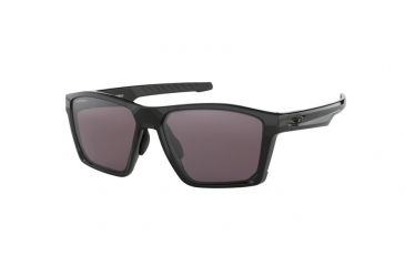Image of Oakley TARGETLINE A OO9398 Sunglasses 939801-58 - Polished Black Frame, Prizm Grey Lenses