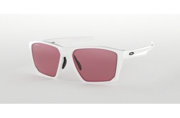 Image of Oakley TARGETLINE A OO9398 Sunglasses 939805-58 - Polished White Frame, Prizm Dark Golf Lenses