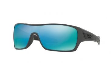Image of Oakley TURBINE ROTOR OO9307 Single Vision Prescription Sunglasses OO9307-930709-32 - Lens Diameter 132 mm, Lens Diameter 32 mm, Frame Color Steel