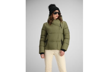 Image of Obermeyer Calypso Down Jacket - Womens, Smokey Olive, 12, 11222-24094-12