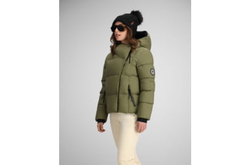 Image of Obermeyer Calypso Down Jacket - Womens, Smokey Olive, 12, 11222-24094-12