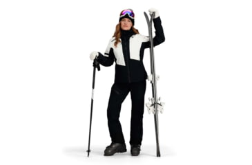 Image of Obermeyer Platinum Jacket - Womens, Black, 6 US, Regular, 11204-16009-6