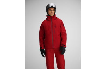 Image of Obermeyer Raze Jacket - Mens, Rustic Red, Extra Large, 21113-24046-XL