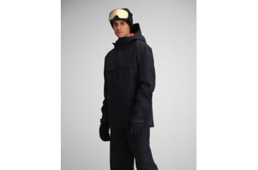 Image of Obermeyer Steibis Jacket - Mens, Black, Medium, 22101-16009-M
