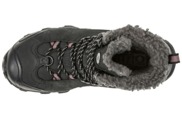 Image of Oboz Bridger 7in Insulated B-DRY Winter Shoes - Womens, Black, 6, Medium, 82202-Black-Medium-6