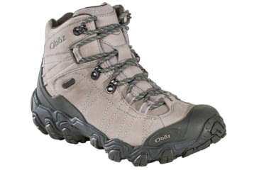 Image of Oboz Bridger Mid B-DRY Hiking Shoes - Women's, Frost Gray, 8.5, Wide, 22102-Frost Gray-W-8.5