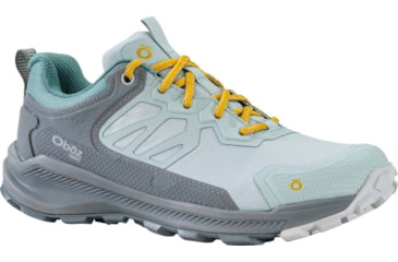 Image of Oboz Katabatic Low B-Dry Hiking Shoes - Womens, Glacier, 9, 44002, Glacier - 9