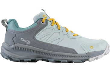 Image of Oboz Katabatic Low B-Dry Hiking Shoes - Womens, Glacier, 9, 44002, Glacier - 9