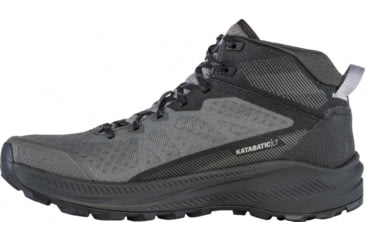 Image of Oboz Katabatic LT Mid Hiking Shoes - Mens, Charcoal, 14, 45101-102-14