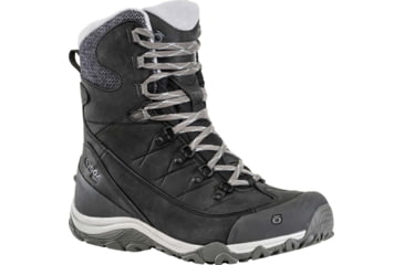 Image of Oboz Ousel Mid Insulated B-Dry Shoes- Womens, Black Sea, 7.5, 81402-Medium-Black Sea-7.5