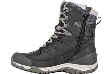 Image of Oboz Ousel Mid Insulated B-Dry Shoes- Womens, Black Sea, 7.5, 81402-Medium-Black Sea-7.5