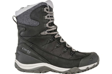 Image of Oboz Ousel Mid Insulated B-Dry Shoes- Womens, Black Sea, 7.5, 81402-Medium-Black Sea-7.5
