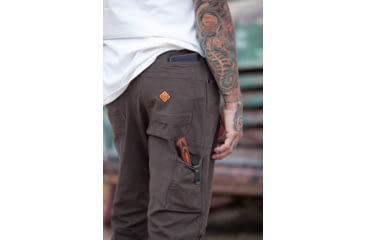 Image of Off The Grid Trailblazer Taper Fit Pants - Men's, 32in Inseam, Dark Brown, 34in Waist, OMWP221001DKBN19