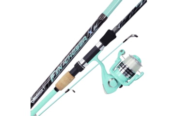 Image of Okuma Fin Chaser inXin Series Spinning Combo, length 6'6 40 Size spinning reel, mono Cap 190/10, 140/12, 110/15, 2pc, FNX-70-40SF