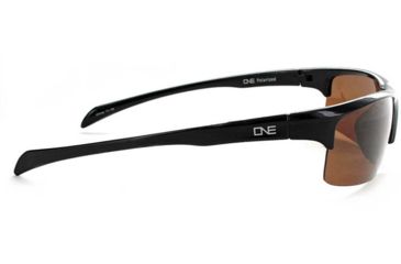 Image of Optic Nerve One Two Wheeler Black Kids Polarized Sunglasses, 16145