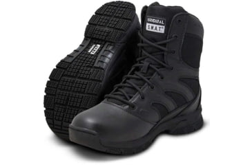 Image of Original S.W.A.T. Mens Force 8in WP Tactical Boots, Black,4, Regular, 152001-4-R
