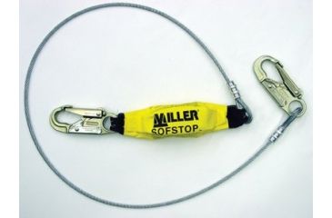 Image of Sperian 6ft Steel Lanyard W/shock-abso 5011144516, Unit EA