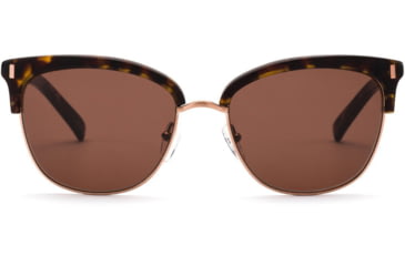 Image of OTIS LITTLE LIES Sunglasses - Womens, Matte Dark Tort/Brown Polar, 56-17-140, 20-1801P