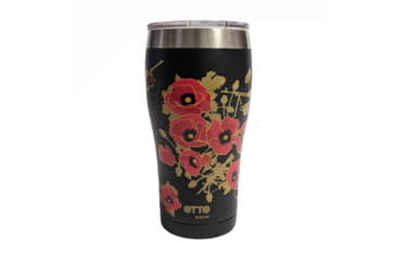Image of Otte Gear OG Poppies of War Insulated Tumbler 20-ounce, LB-IT-MB-POWB20