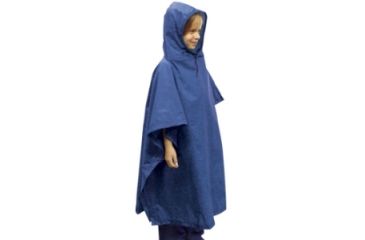 Image of Outdoor Products Child Multi-Purpose Poncho, Polyurethane, Nylon, 37X67, Blue 571OPDSKYOP