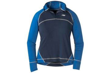 Image of Outdoor Research Alpine Onset Hoody - Womens, Naval Blue/Lapis, M, 2681561334007