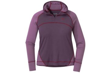 Image of Outdoor Research Alpine Onset Hoody - Womens, Pacific Plum/Amethyst, XL, 2681561367009