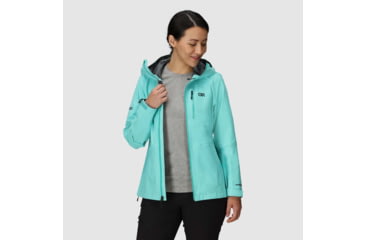 Image of Outdoor Research Aspire 3L Jacket - Womens, Maldives, Extra Large, 3221072856009